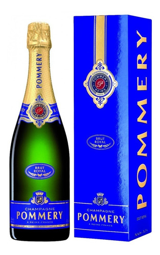 Champagne Pommery Brut Royal 750ml Estuche-importado Francia