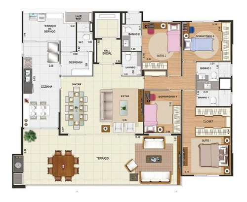 Imagem 17 de 18 de Apartamento À Venda No Bairro Brooklin Paulista - São Paulo/sp - O-6101-14487