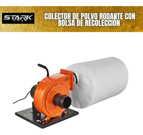Colector De Polvo Rodante Con Bolsa De Recolección