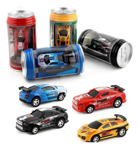 Mini Coke Can Rc Radio Control Micro Car Toy