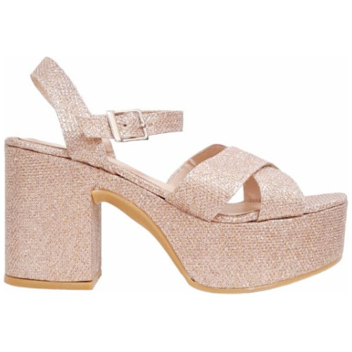 Imagen 2 de 3 de Sandalias Roma Glitter Nude