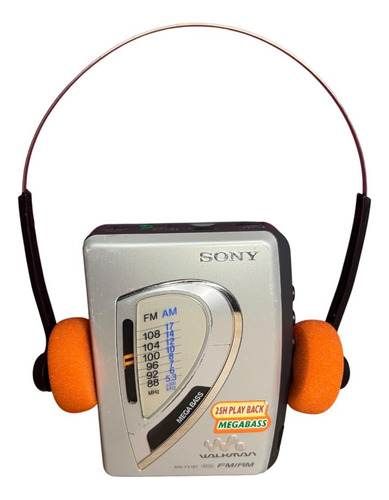 Sony Walkman Wm-fx197 Gris (Usado)
