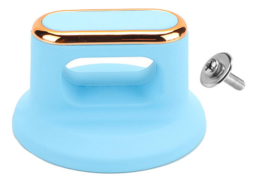 3 Universal Lid Handle Lid Knob Holding Knob Kitchen Blue