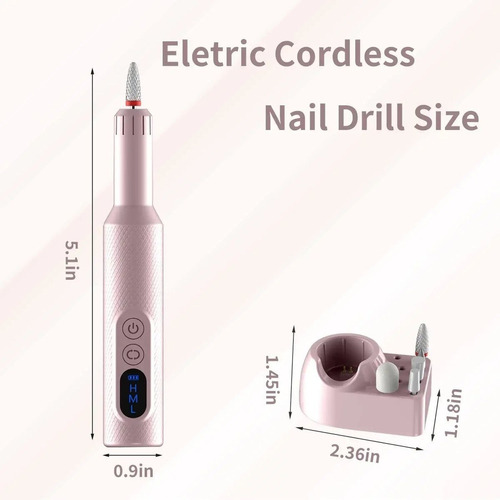 Pulidora De Uñas Eléctrica Recargable B, Máquina For Limar