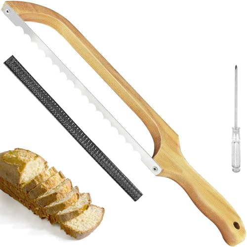 Cuchillo De Pan, Cuchillo De Madera De 16 Pulgadas, Cuchillo