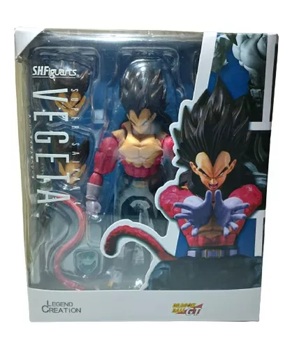 Boneco Articulado Goku 4 Ssj4 Super Vegeta Gohan Naruto