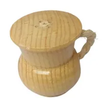 Comprar Saleros De Madera Figura Taza 12 Piezas
