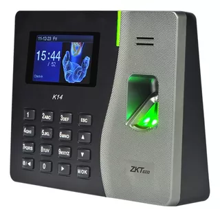 Zkteco K14 Pro - Control Asistencia Por Huella Y Tarjeta Id