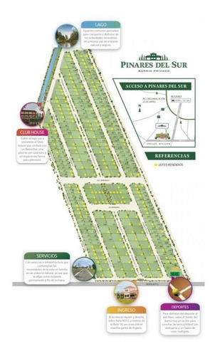 Imagen 7 de 7 de Hermoso Lote En Pinares Del Sur, Barrio Privado