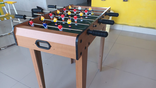 Mesa De Metegol Infantiles Marrón Claro