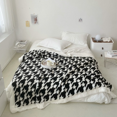Frazada Manta Sherpa Polar Termica Hmmt13 1.5 Plazas 150*200