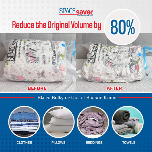Bolsas De Almacenamiento Al Vacío Spacesaver (paquete Jum...