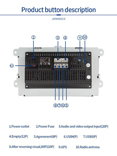 Estéreo Android Para Vw Golf Polo Jetta Passat 9 Pulgada