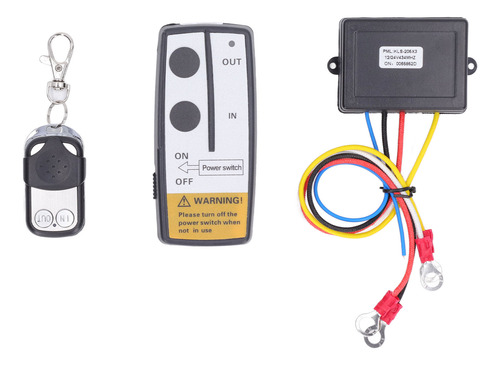 Kit De Control Remoto Inalámbrico Para Cabrestante, 3 Piezas