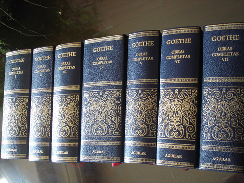 Goethe Obras Completas Aguilar 7 Tomos 2005