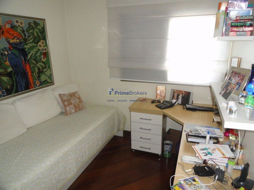 Imagem 10 de 15 de Apartamento A Venda Em Moema 4 Dormitórios 3 Vg - Pb32951