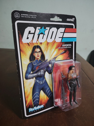 Figura De Acción G. I. Joe Barones Super 7 (Usado)