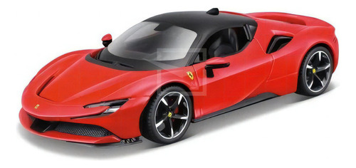 Ferrari Sf90 Stradale - Kit Em Metal P/ Montar 1/24 - Maisto