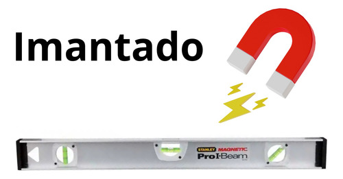 Nivel Magnetico Profesional 24 Nivel De Mano, Aluminio Sta