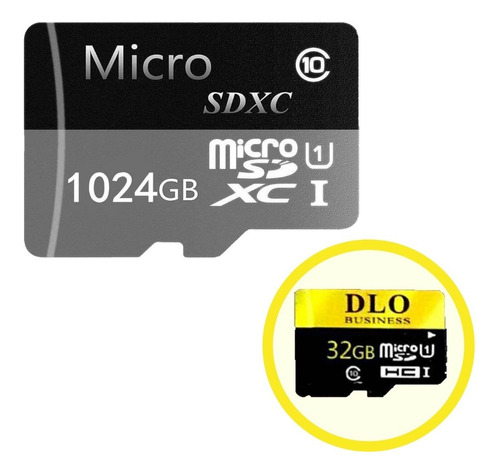 Micro Sd 1024 Gb 1 Tera Clase 10 + Micro Sd 32gb