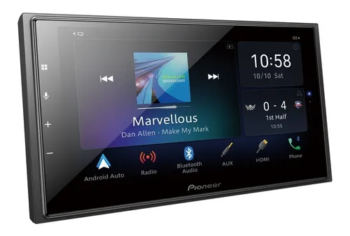 Radio Para Carro Pioneer Dmh-z6350bt Apple Carplay Android 