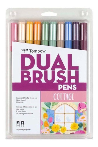 Imagen 4 de 8 de Marcadores Tombow Dual Brush Punta Pincel