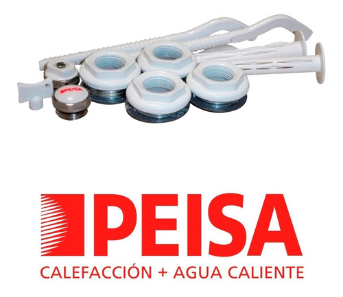 Imagen 5 de 10 de Peisa Kit Universal Radiadores Accesorios Original