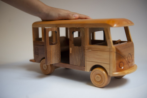 Combi Vw De Madera