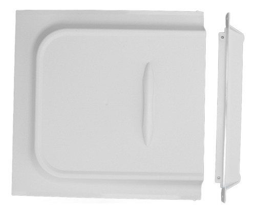Panel Corredizo Blanco Para Puerta Corredera Rv, 12 Pulgadas