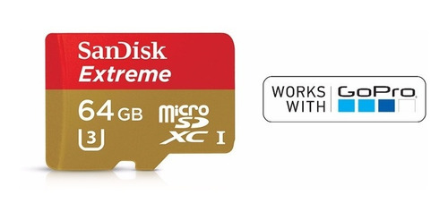 Micro Sd Sandisk Extreme 64gb Nueva