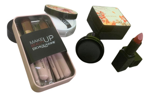 Set De Maquillaje Y Brochas