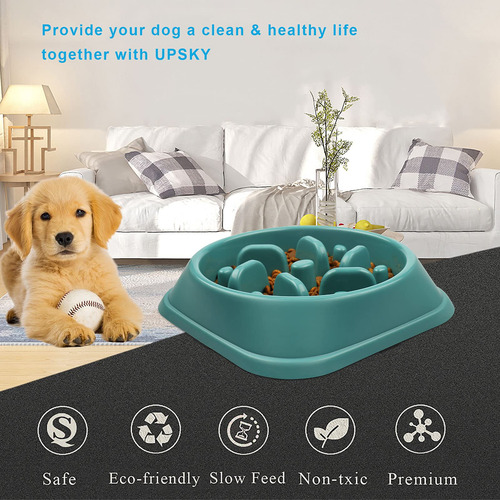 Puzle Antideslizante Slow Feeder Dog Bowl Upsky Para Perros