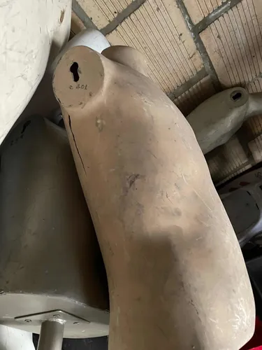 4 Und Torso Maniquie Niño Fibra Vidrio Tronco Medio Cuerpo (Usado)