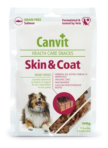 Snack Canvit Para Perro Skin And Coat Pethome Chile
