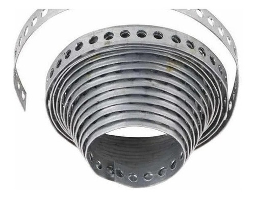 Cinta Perforada Galvanizada 25 Mts / Simulsa