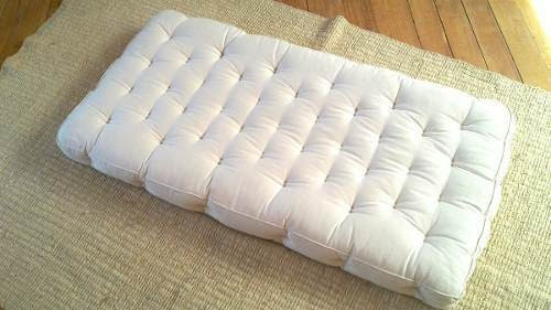 Colchón Para Cuna De Bebé 100% Algodón Natural