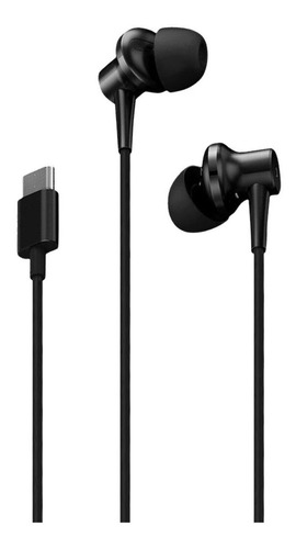 Audífonos Xiaomi Mi Noise Cancelling Earphones Type-c -black