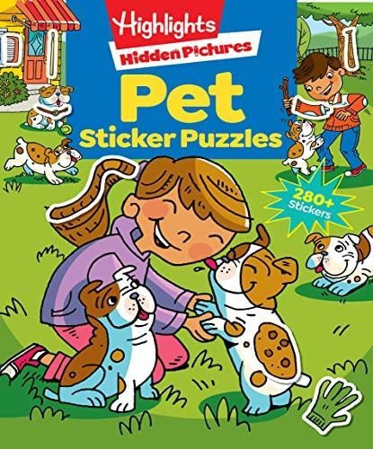 Pet Puzzles (highlights Sticker Hidden Pictures®) (libro En