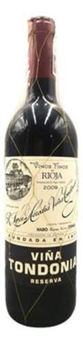 Vino Tinto Viña Tondonia Rva Tempranillo
