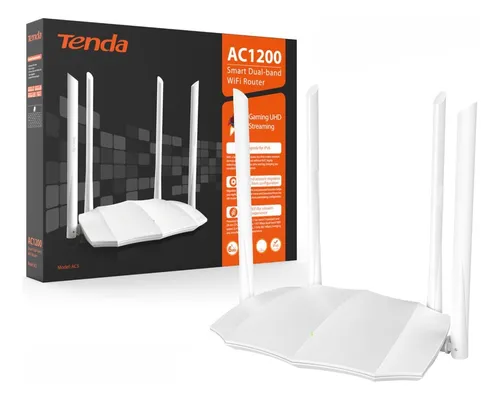 Router Wifi Tenda Ac1200 Smart Dual Band Ac5