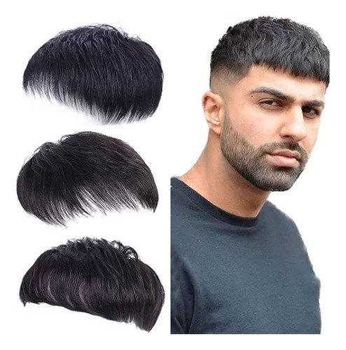 Conjunto De Pelucas De Los Hombres Con El Pelo Corto