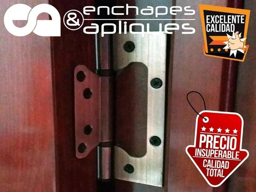 Imagen 3 de 7 de Bisagra Puerta Acero Inoxidable Omega $(par) Iva Incluido