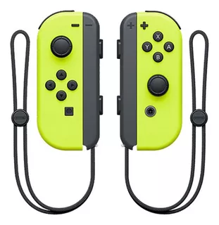 Joy-con Compatível Com Nintendo Switch Neon Yellow Eastivita