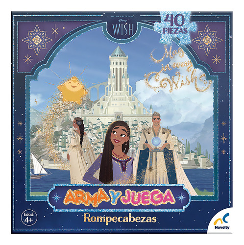 Rompecabezas 40 Piezas Arma Y Juega Wish Juego Infantil