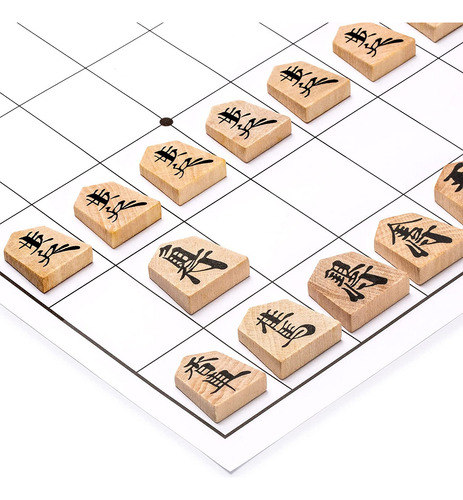 Juego De Ajedrez Japones Shogi De Madera Yellow Mountain ...