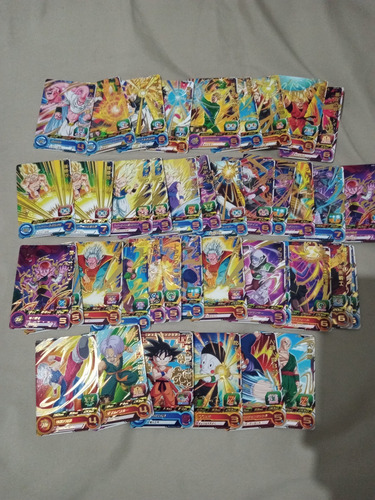 Set 200 Cartas Dragon Ball Heroes Originales - Dark Gogeta Dragon Ball Heroes Japonés