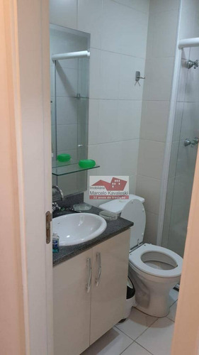 Apartamento Para Alugar, 54 M² Por R$ 1.500,00/mês - Cambuci - São Paulo/sp - Ap13293