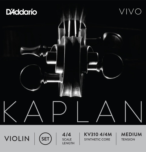 Encordado Violin 4/4 Kaplan Vivo Kv310