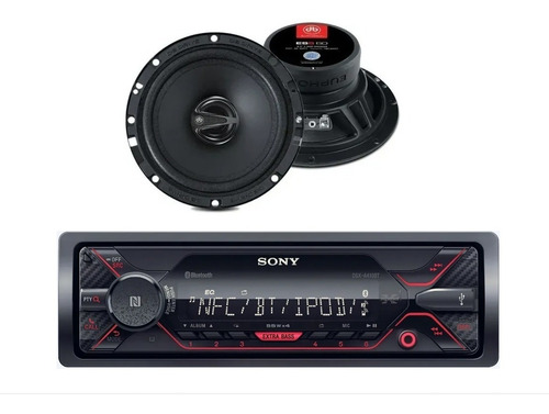 Kit De Estereo Sony Dsx-a410bt Y Bocinas Db Drive Es5 60