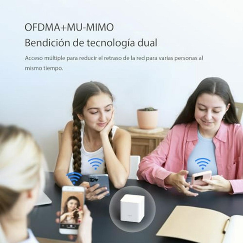 Tenda Ax1500 Mesh Wifi 6 System Nova Mx3 Hasta 1201 Mbps En